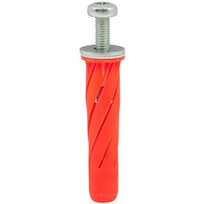 TIMco Fixations Rouges M5 55mm - Pack de 4 TIMco Fixations Rouges M5 55mm - Pack de 4