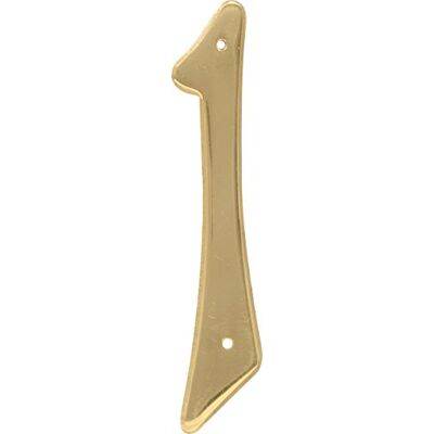 Hillman 847043 Numéro de maison traditionnel en laiton massif 10,2 cm Hillman 847043 Numéro de maison traditionnel en laiton massif 10,2 cm