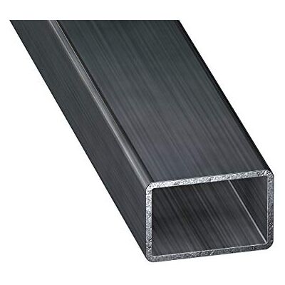 CQFD Tube rectangulaire en acier profilé à froid verni de 1 mètre 30 X 20 X 1,5 MM CQFD Tube rectangulaire en acier profilé à froid verni de 1 mètre 30 X 20 X 1,5 MM
