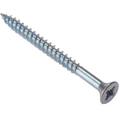 Forgefix CSK210Z Vis Pozi à tête fraisée Usage général Plaqué zinc Forgefix CSK210Z Vis Pozi à tête fraisée Usage général Plaqué zinc