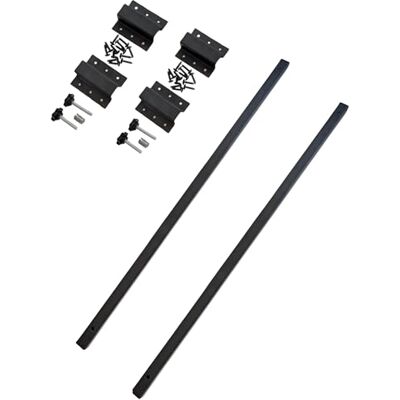 Gedotec Rallonge de table 810 mm – Lot de 2 rallonges de table avec matériel de fixation – Acier noir mat – Rallonge de table en acier, extension de table pour sous le plateau de table Gedotec Rallonge de table 810 mm – Lot de 2 rallonges de table avec matériel de fixation – Acier noir mat – Rallonge de table en acier, extension de table pour sous le plateau de table
