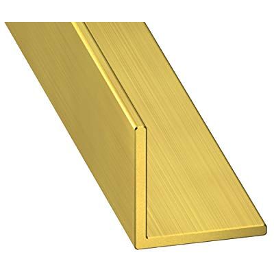 CQFD Cornière laiton 8 x 8 x 0,8 mm 1 m CQFD Cornière laiton 8 x 8 x 0,8 mm 1 m