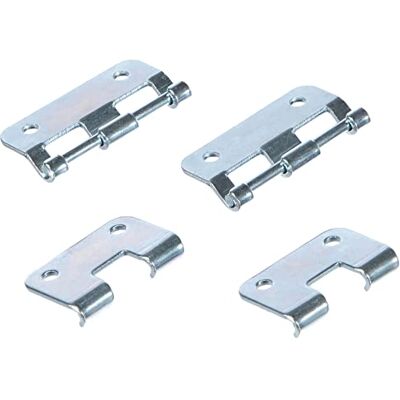 Adam Hall Hardware 2251 M2 AH Lot de 2 Charnière Dégondable grande zinc en sachet Adam Hall Hardware 2251 M2 AH Lot de 2 Charnière Dégondable grande zinc en sachet
