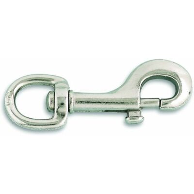 Chapuis VPMP1 Mousqueton pompe zamak nickelé L 80 mm Chapuis VPMP1 Mousqueton pompe zamak nickelé L 80 mm