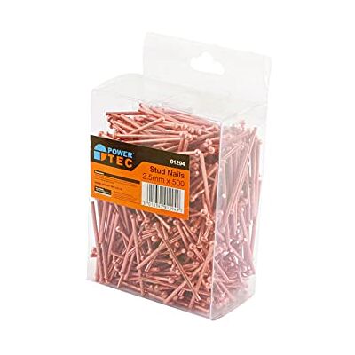 PowerTec Laser 91294 500 Clou cuivre 2.5 mm pour Spot Electrique Tire Clou PowerTec Laser 91294 500 Clou cuivre 2.5 mm pour Spot Electrique Tire Clou