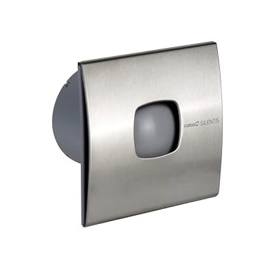 CATA Extracteur de salle de bain Silentis LN 10 inox avant amovible sans vis Protecteur thermique silencieux 30 dB 14 x 14 cm Puissance 12 W Valve anti-retour 2300 tr/min Léger 0,64 kg Couleur blanche CATA Extracteur de salle de bain Silentis LN 10 inox avant amovible sans vis Protecteur thermique silencieux 30 dB 14 x 14 cm Puissance 12 W Valve anti-retour 2300 tr/min Léger 0,64 kg Couleur blanche