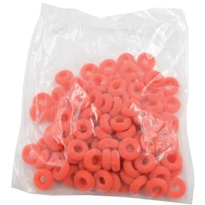 Kerbl Lot de 500 anneaux en caoutchouc Kerbl Lot de 500 anneaux en caoutchouc