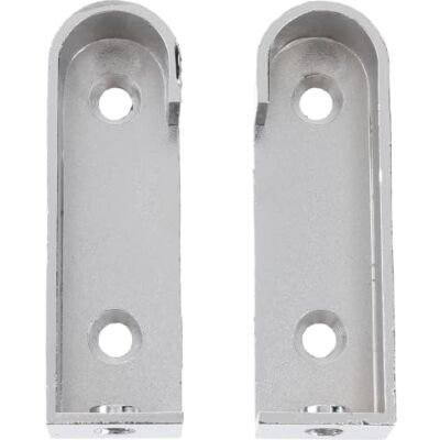 WEOKDFHA Lot de 2 supports pour tringle d'armoire Support de tube d'armoire en métal fondu Support de tige pour suspendre les vêtements WEOKDFHA Lot de 2 supports pour tringle d'armoire Support de tube d'armoire en métal fondu Support de tige pour suspendre les vêtements