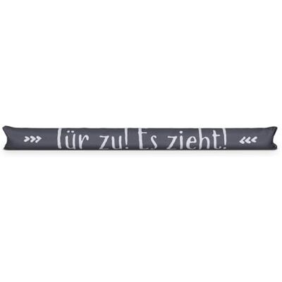 Bestlivings Boudin de porte 95 cm pour portes et fenêtres avec inscription Rembourrage en sable lourd pour un maintien stable, diamètre de 12 cm d'épaisseur, contre les courants d'air et la perte de Bestlivings Boudin de porte 95 cm pour portes et fenêtres avec inscription Rembourrage en sable lourd pour un maintien stable, diamètre de 12 cm d'épaisseur, contre les courants d'air et la perte de