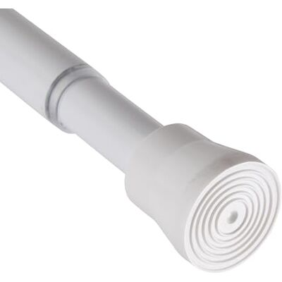 Bestlivings Tringle à rideau de douche réglable de 80 à 125 cm (blanc) Diamètre : 16/19 mm Sans perçage, vis ou collage Barre de serrage à clipser Bestlivings Tringle à rideau de douche réglable de 80 à 125 cm (blanc) Diamètre : 16/19 mm Sans perçage, vis ou collage Barre de serrage à clipser