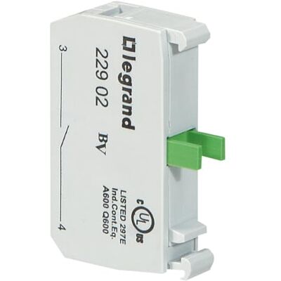 Legrand Bloc pour tête non lumineuse Osmoz raccordement à vis NO Legrand Bloc pour tête non lumineuse Osmoz raccordement à vis NO