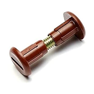 Merriway BH04787 Lot de 25 connecteurs de placard avec vis en acier M6 (0,6 cm) pour épaisseur de bois, 30-35 mm (1,1/4" – 1,3/8") – Marron Merriway BH04787 Lot de 25 connecteurs de placard avec vis en acier M6 (0,6 cm) pour épaisseur de bois, 30-35 mm (1,1/4" – 1,3/8") – Marron