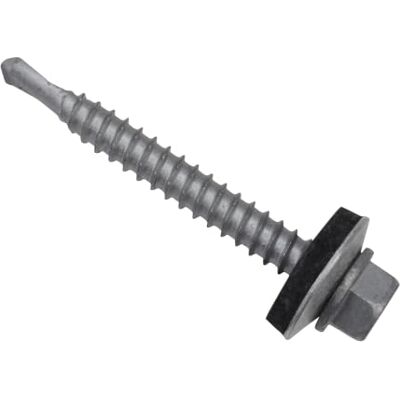 Forgefix TechFast Lot de 100 vis de toiture à tête hexagonale auto-perceuses 5,5 x 38 mm Forgefix TechFast Lot de 100 vis de toiture à tête hexagonale auto-perceuses 5,5 x 38 mm
