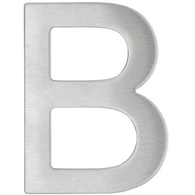 Thirard 00067549 Lettre B Inox H.76mm Adhésif Plaque murale avec signalétique Lettre B Accessoires/Equipements Equipement De Porte Version adhésive Thirard 00067549 Lettre B Inox H.76mm Adhésif Plaque murale avec signalétique Lettre B Accessoires/Equipements Equipement De Porte Version adhésive