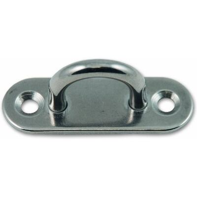 Chapuis PLAI1 2 Platine œil inox entraxe 12 mm Diamètre 45 x 15 mm Chapuis PLAI1 2 Platine œil inox entraxe 12 mm Diamètre 45 x 15 mm