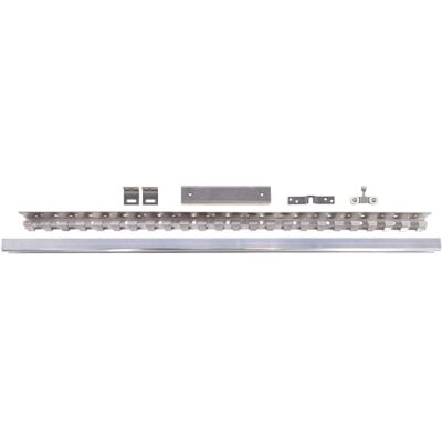 Kerbl Kit D'Extension 1 M Pour Fixation Pour Rideau À Bandes À Coulissement Latéral, Acier Inoxydable, Aluminium, Longueur Réglable, Pour Rideaux En Pvc Kerbl Kit D'Extension 1 M Pour Fixation Pour Rideau À Bandes À Coulissement Latéral, Acier Inoxydable, Aluminium, Longueur Réglable, Pour Rideaux En Pvc