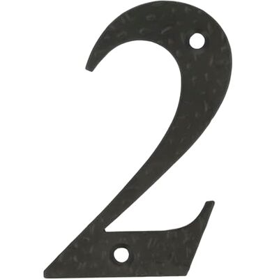 Amig Numéro de Maison Noir 2 Installation Facile Signalisation Fer Forgé Robuste Charnière Décorative Serrure Métallique, Multicolore, One Size Amig Numéro de Maison Noir 2 Installation Facile Signalisation Fer Forgé Robuste Charnière Décorative Serrure Métallique, Multicolore, One Size