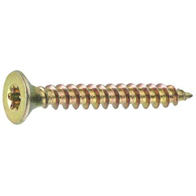Connex KL3213016 Vis pour panneaux de particules 3 x 16 mm, galvanisés, tx six lobes internes, 1000 g, Multicolore Connex KL3213016 Vis pour panneaux de particules 3 x 16 mm, galvanisés, tx six lobes internes, 1000 g, Multicolore
