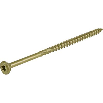 Power Pro Lot de 260 vis à bois 48615-25,4 x 10,2 cm Vis de terrasse d'extérieur de qualité supérieure Résistantes à la rouille Bronze avec revêtement époxy 2,3 kg Power Pro Lot de 260 vis à bois 48615-25,4 x 10,2 cm Vis de terrasse d'extérieur de qualité supérieure Résistantes à la rouille Bronze avec revêtement époxy 2,3 kg