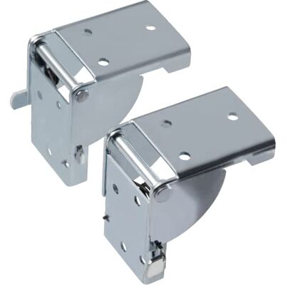 Gedotec Charnière Pliante Dimensions: 10,6 x 10 x 4 cm 2 Pièces d'équerre pour charges lourdes Acier Galvanisé Bleu Console Stable Support d'appui Articulation Gedotec Charnière Pliante Dimensions: 10,6 x 10 x 4 cm 2 Pièces d'équerre pour charges lourdes Acier Galvanisé Bleu Console Stable Support d'appui Articulation