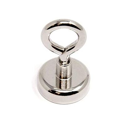 first4magnets Aimant de serrure de 25 mm de diamètre avec M5 Woedololt Machine Lathed Put de 24,9 kg (paquet de 1) first4magnets Aimant de serrure de 25 mm de diamètre avec M5 Woedololt Machine Lathed Put de 24,9 kg (paquet de 1)