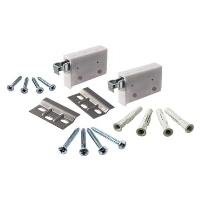 Gedotec Suspension d'armoire avec rail de montage blanc Capacité de charge 150 kg 1 kit complet Suspension de meuble avec plaque de support & matériel de fixation Armoire supérieure H10630 Gedotec Suspension d'armoire avec rail de montage blanc Capacité de charge 150 kg 1 kit complet Suspension de meuble avec plaque de support & matériel de fixation Armoire supérieure H10630