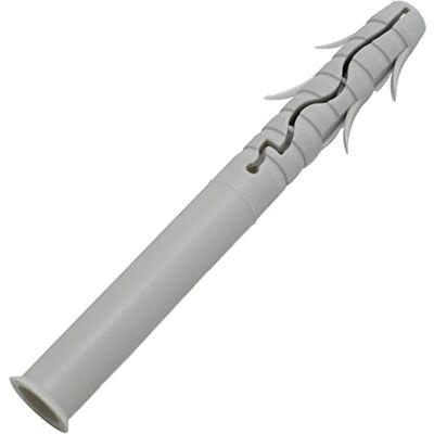 AERZETIX C62081 Lot de 10 chevilles universelles avec ailettes pour frapper Ø14x135mm avec bride en plastique/nylon pour fixation maçonnerie béton brique pierre bloc béton AERZETIX C62081 Lot de 10 chevilles universelles avec ailettes pour frapper Ø14x135mm avec bride en plastique/nylon pour fixation maçonnerie béton brique pierre bloc béton