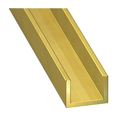 CQFD U laiton 6 x 6 x 6 x 0,8 mm int. 4,4 1 m CQFD U laiton 6 x 6 x 6 x 0,8 mm int. 4,4 1 m