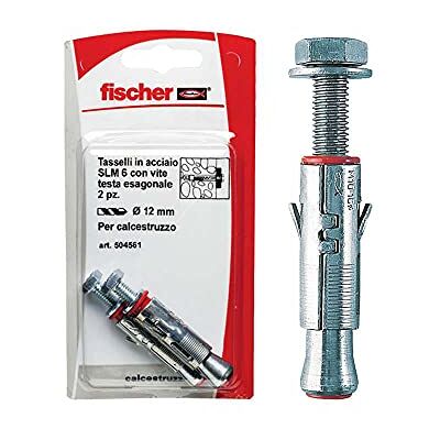 fischer , Chevilles en acier SLM 8 TE K avec vis à tête hexagonale pour béton fischer , Chevilles en acier SLM 8 TE K avec vis à tête hexagonale pour béton