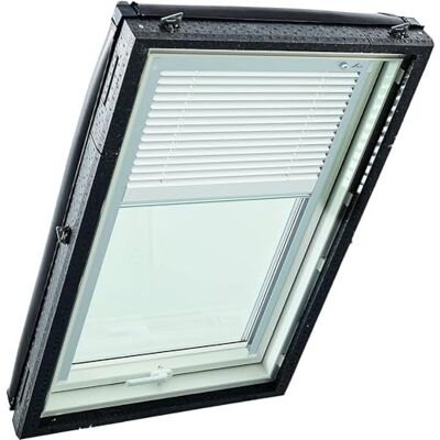 Roto Jalousette ZJA pour fenêtre de toit Rail de guidage en aluminium argenté pour fenêtres de toit Designo R4/R7 et Classic K 43/73 avec taille 114/098 Couleur : blanc Roto Jalousette ZJA pour fenêtre de toit Rail de guidage en aluminium argenté pour fenêtres de toit Designo R4/R7 et Classic K 43/73 avec taille 114/098 Couleur : blanc