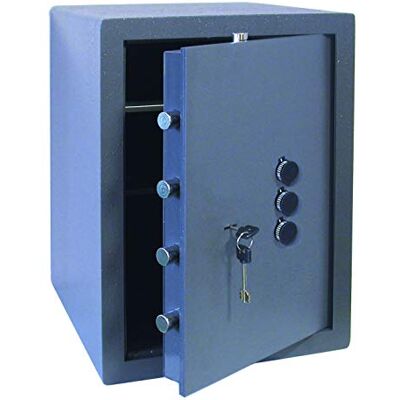 Bricard 82574 Coffre-Fort à Clé + Boutons 36x49x40 cm à Poser 47kg 58L Bricard 82574 Coffre-Fort à Clé + Boutons 36x49x40 cm à Poser 47kg 58L