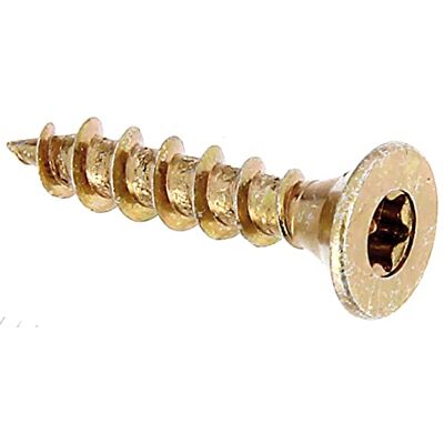 Alberts GAH- Medi-Fix 338756 Lot de 16 vis à bois galvanisées avec boîte à suspension Jaune Ø 5 x 25 mm Alberts GAH- Medi-Fix 338756 Lot de 16 vis à bois galvanisées avec boîte à suspension Jaune Ø 5 x 25 mm