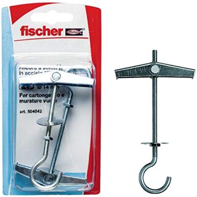 fischer , Chevilles ancre KDH 4K avec crochet pour plafonds et plaques fischer , Chevilles ancre KDH 4K avec crochet pour plafonds et plaques