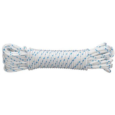 Connex DY2702882 Corde Multi-Usage, 8,0 mm x 10 m Blanc/Bleu Connex DY2702882 Corde Multi-Usage, 8,0 mm x 10 m Blanc/Bleu
