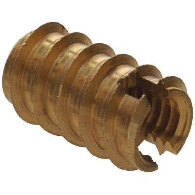 Hillman Insert en bois de laiton (filetage #6-32 x 11/64 pouces) Hillman Insert en bois de laiton (filetage #6-32 x 11/64 pouces)