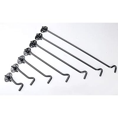 MOTT Loquet à œillet, crochet de cabine en acier inoxydable, crochet de porte, entrebâilleur de fenêtre, serrures de porte, support de fenêtre, crochet de porte de cabine MOTT Loquet à œillet, crochet de cabine en acier inoxydable, crochet de porte, entrebâilleur de fenêtre, serrures de porte, support de fenêtre, crochet de porte de cabine