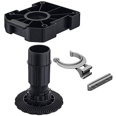 Gedotec Axilo 78 Lot de 20 pieds de meubles synthétiques Noir Hauteur 120 mm Gedotec Axilo 78 Lot de 20 pieds de meubles synthétiques Noir Hauteur 120 mm