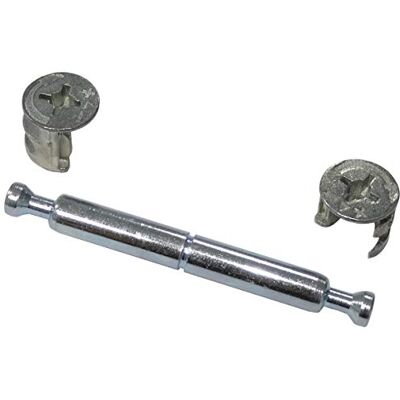 AERZETIX Lot de 10 chevilles de fixation pour montage rastex, double panneau mobile 18 mm, 68 mm, C41522 AERZETIX Lot de 10 chevilles de fixation pour montage rastex, double panneau mobile 18 mm, 68 mm, C41522
