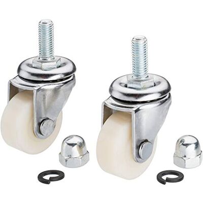 Vigor V2632 Paire de roulettes pivotantes pour cric hydraulique V2481 Vigor V2632 Paire de roulettes pivotantes pour cric hydraulique V2481