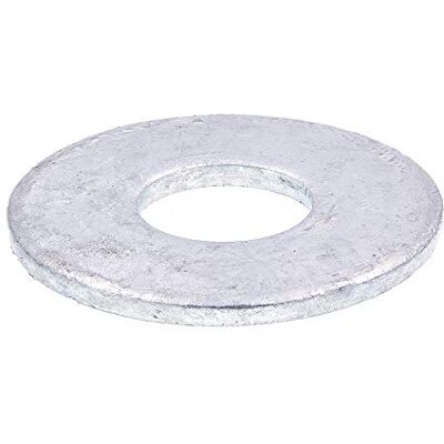 PRiME 9080383 Rondelle plate, USS, acier galvanisé à chaud, 1,9 cm x 5,1 cm PRiME 9080383 Rondelle plate, USS, acier galvanisé à chaud, 1,9 cm x 5,1 cm
