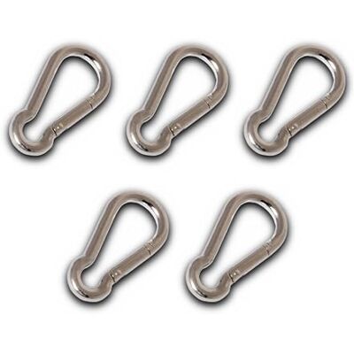 Chapuis 120/100Z 5 Mousquetons pompier acier zingue D 10 mm L 100 mm Chapuis 120/100Z 5 Mousquetons pompier acier zingue D 10 mm L 100 mm