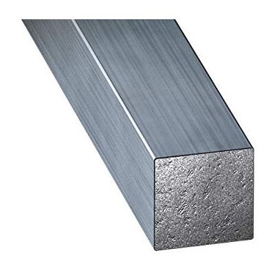 CQFD Barre carrée en acier dessiné – 5 mm x 1 m CQFD Barre carrée en acier dessiné – 5 mm x 1 m