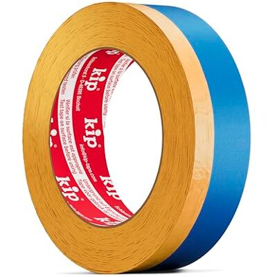 Kip 367 Multi-Tape Washi-Tec Ruban adhésif 2 en 1 pour masquage, protection et plâtrage 30 mm / 20 mm x 25 m Ruban de masquage et de nettoyage pour peinture murale, acrylique, mastic, peinture et Kip 367 Multi-Tape Washi-Tec Ruban adhésif 2 en 1 pour masquage, protection et plâtrage 30 mm / 20 mm x 25 m Ruban de masquage et de nettoyage pour peinture murale, acrylique, mastic, peinture et