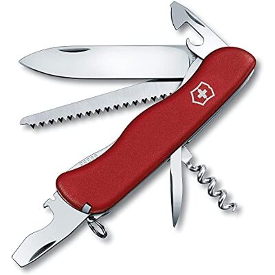Victorinox Forester Taschenmesser (12 Funktionen, Feststellklinge, Holzsäge, Korkenzieher, Dosenöffner) 111 mm Victorinox Forester Taschenmesser (12 Funktionen, Feststellklinge, Holzsäge, Korkenzieher, Dosenöffner) 111 mm