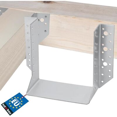 KOTARBAU ® Connecteur de poutre type A 160 mm Connecteur de poutre en bois Connecteur pour construction de construction extérieure KOTARBAU ® Connecteur de poutre type A 160 mm Connecteur de poutre en bois Connecteur pour construction de construction extérieure