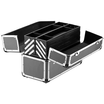 WilTec Boîte à outils – 45 x 32 x 22,5 cm – Mallette universelle polyvalente – en ABS, PP, Acier et Aluminium – Porte-outils avec Poignée de transport – Garage Atelier WilTec Boîte à outils – 45 x 32 x 22,5 cm – Mallette universelle polyvalente – en ABS, PP, Acier et Aluminium – Porte-outils avec Poignée de transport – Garage Atelier