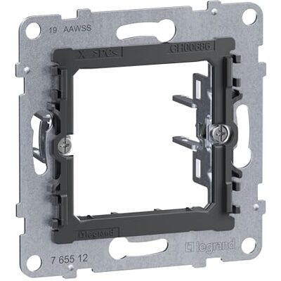 Legrand , Seano 765512 Anneau de transport en métal avec revêtement en plastique, griffes d'écartement et montage à vis, pour enclenchement des inserts Seano MyHome Legrand , Seano 765512 Anneau de transport en métal avec revêtement en plastique, griffes d'écartement et montage à vis, pour enclenchement des inserts Seano MyHome