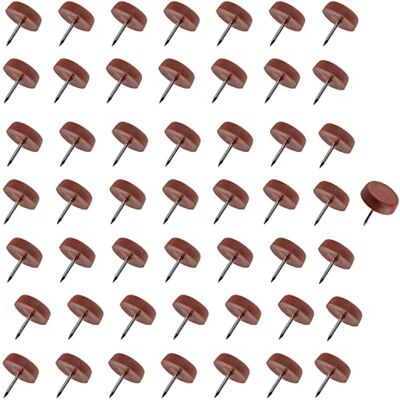 AERZETIX C65822 Lot de 50 patins coulissants pour pieds chaise avec clou rond Ø16mm en plastique couleur cerise meuble table armoire commode lit accessoire protection sol canapé AERZETIX C65822 Lot de 50 patins coulissants pour pieds chaise avec clou rond Ø16mm en plastique couleur cerise meuble table armoire commode lit accessoire protection sol canapé