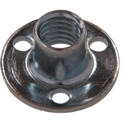Hillman 2511 Écrou en T à trou de brad (1/4"-20 x 5/16" x 3/4"), Zinc Hillman 2511 Écrou en T à trou de brad (1/4"-20 x 5/16" x 3/4"), Zinc