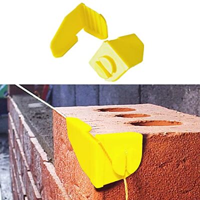 Bricky Masons Mate – Builders Line Lot de 2 équerres d'angle d'ancrage Bricky Masons Mate – Builders Line Lot de 2 équerres d'angle d'ancrage